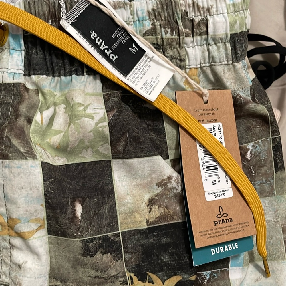 Prana men’s bungalow swim trunks